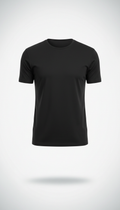 Cotton Crew Tee with Tapered Fit